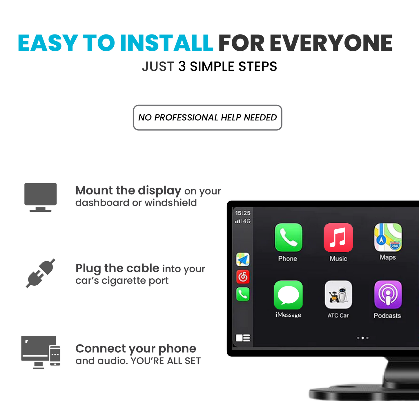 Drivewiz CarPlay™ Pro (2025 Model)